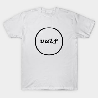 Simple Vulf Vulfpeck Minimalist Design T-Shirt